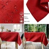 Filumi Eris Tablecloth 120 x 120 cm Red Washable for
