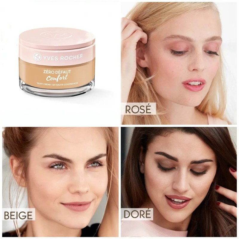Base de maquillaje en cremoso Yves Rocher Zéro Défaut Crema