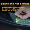EOHMAK Car Door Sill Protector with Bling Rhinestones 2PCS Edge
