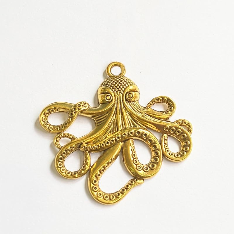 Opexicos 2Pcs Octopus Bracelet in Sterling Silver - silver Chain