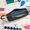 Waytex 931170 Pencil Case Large Capacity 2 Compartments School Office