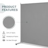 RANTILA Single Large Panel Room Divider, Privacy Screen for Office,