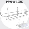 CroBlissful Paper Towel Holder for Wire Shelving 5'' D x