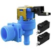 Dishwasher inlet valve & floating switch component Assembly Fit for