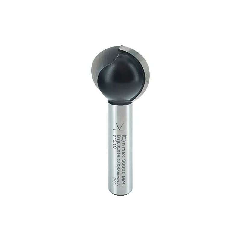 ENT Ball Groove Cutter TC Shank (C) 8 mm, Diameter