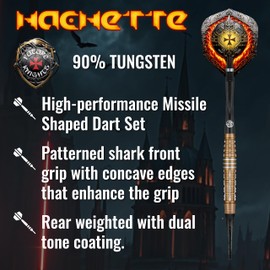 Shot! Future Knights Hachette 90% Soft Darts 22 g