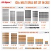 Hi-Spec Hi-Spec 130pc Mixed Multi Drill Bit Set. 1 to