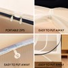Mocott Pop-Up Dorm Mosquito Net Tent Wide Roof,Portable Folding