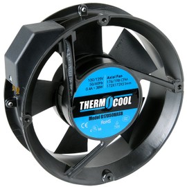 Thermocool 110 VAC Equipment Cooling Fan 172 x 51mm Ball Bearing 176 CFM
