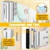 Crosize Home Security Door Locks 2 Pack, Metal Reinforcement Lock