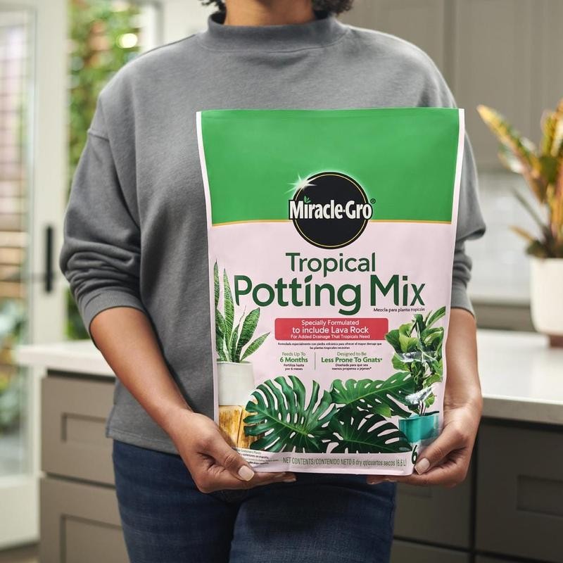 Tropical Potting Soil Mix, 1 Bag 6 Dry Qt., Include