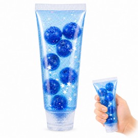 1 PCS Toothpaste Squishy, Blue - Colored and Realistic, Decorative Item, Ideal for Home, Office Desk, Decor Enthusiasts and Collectors