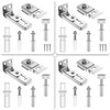 Bifold Door Hardware Repair Kit - 4 Pack Bi-fold Closet
