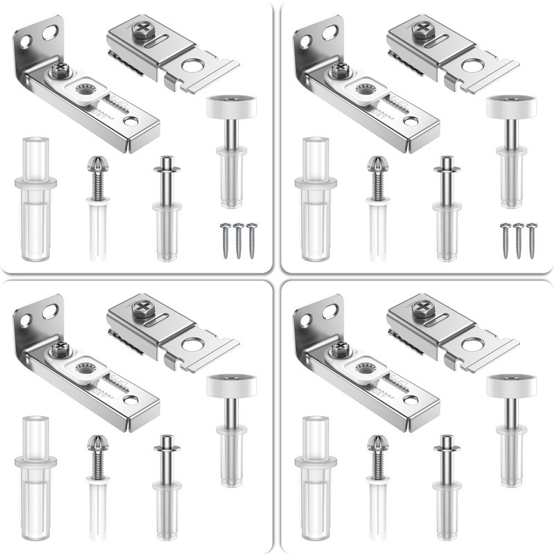 Bifold Door Hardware Repair Kit - 4 Pack Bi-fold Closet