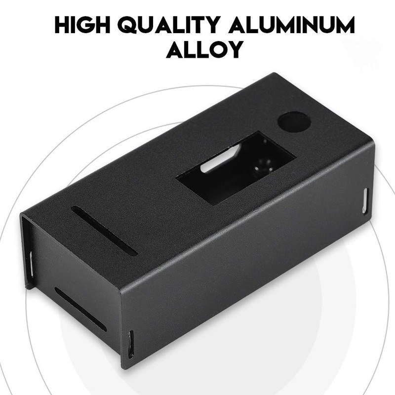 Aluminium Alloy Enclosure Box Protective Case for Zero, Black