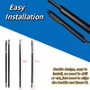 Dxuekeo Weather Stripping Window Molding Trim Seal Compatible with Toyota
