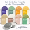 Arista Shampoo Bar Holder, Aluminium Travel Soap Case with Lid