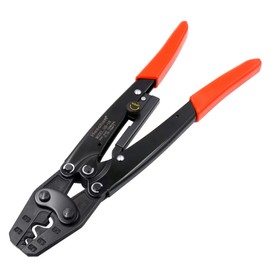 Heschen Ratchet Terminal Crimping Tool HS-16 Use for 1.5-16 mm² (15-5AWG) Non-Insulated terminals (Point Type)