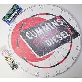 Diesel Power Plus Dodge Cummins Cork Dart Board Man cave Game
