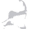 hBARSCI Cape Cod, Marthas Vineyard & Nantucket Vinyl Decal -
