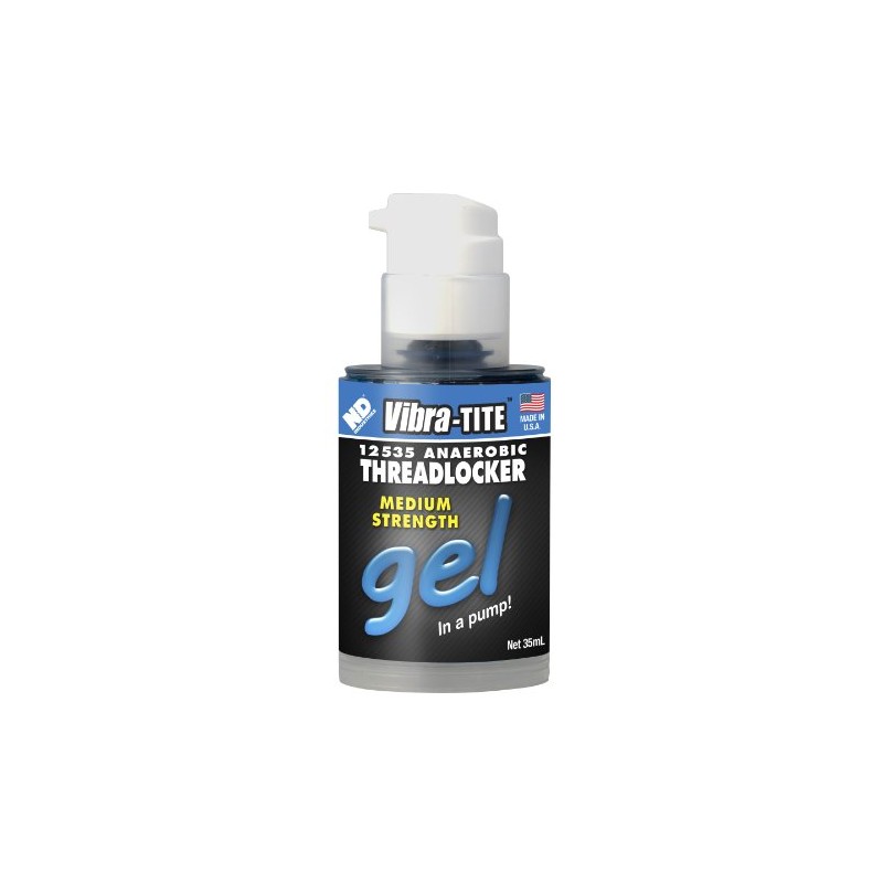 Vibra-TITE - 12535 125 Removable Medium Strength Gel Anaerobic Threadlocker,