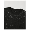 Verdusa Men's Glitter Rhinestone Tank Top Sleeveless Crew Neck Party