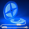 Aclorol COB LED Strip Light 110V 16.4ft/5M Blue LED Strip
