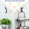 DaskFire Metal Towel Hooks 6 Packs, 3 Adhensive Coat Hangers