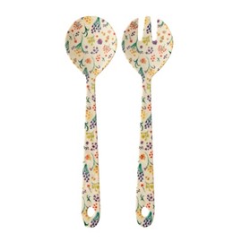 Melamine Salad Set - Multi - Wild Flower Print