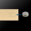 TATSU-CRAFT Bosk 401 NA Bath Magnet, Free Hook, Natural Cookware,