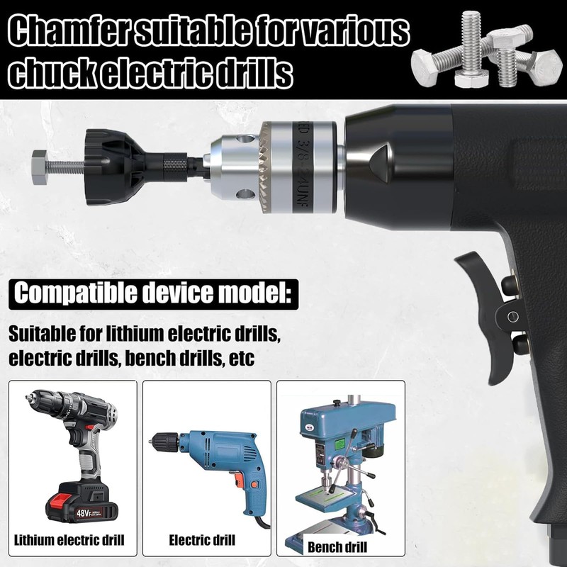 Deburring External Chamfer Tool Pipe Deburring Tool with Tungsten Steel