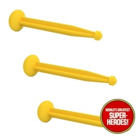 Mego Green Arrow Car Missiles (3 pack) Reproduction For WGSH 8" Figure Vechile