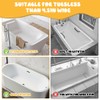 ZOYDP Bath Toy Storage, Bath Toy Storage Bag, Storage Bathtub
