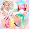 7 Pack Galaxy Slime Kit for Kids, Glitter Space Slime