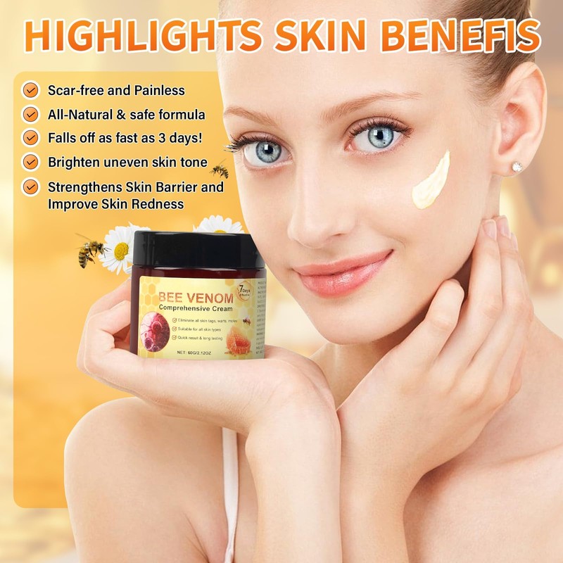 2 Stück Bienengift Hautregenerationscreme, Bienengiftsalbe, Bee Cream, Bee Cream Bienengiftsalbe,