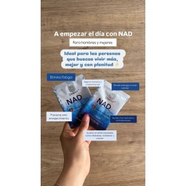 Nad+ Premium Livenat | Antiedad, Energia, Antioxidante, 1mes