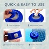 CUQOO Premium Floating Chlorine Dispenser for Pool - Slow Releasing