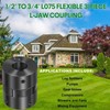 WEZCHUGHAOL 1/2" to 3/4" L075 Flexible 3-Piece L-Jaw Coupling Set
