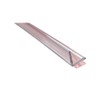 Gordon Glass® Crystal Clear Shower Door L-Shape Polycarbonate w/Pre-Applied Tape