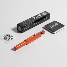 Kaweco Sport Skyline Fountain Pen Fox, Fine Nib Sport Octagonal Clip Chrome