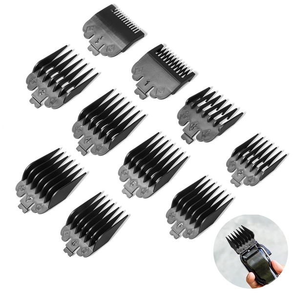 10 Pcs Clipper Guards Set Fits for Most Wahl Clippers