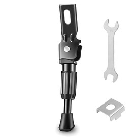 Jecdfs 14 Inch Single-sided Bicycle Stand, Robust and Adjustable Stand for Children's Bikes, Mountain Bikes, Road Bikes and Folding Bikes, Ideal for Any Terrain