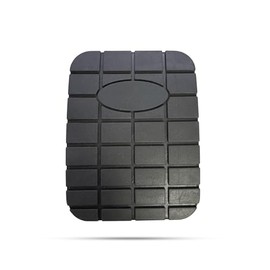 LTPREMIUM Clutch Pedal Pads Non-Slip Surface Compatible with Peterbilt Model: 357, 378 & 379 Models 06-00754, MS15-75401, VTC-13632, S-21363, S-20900, 06-00754POL, STP06-00754