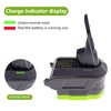 URUN 2-in-1 V7/8 Adapter for Ryobi 18V Lithium Battery Convert