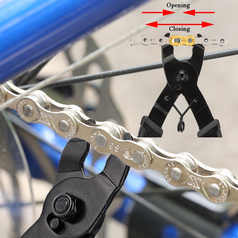 COTOUXKER Bike Link Pliers, Bicycle Chain Tool for Bike Chain