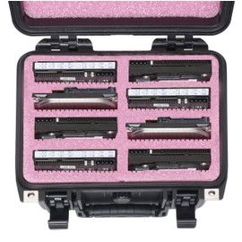 Case Club Anti-Static, Data-Safe Medium HDD & SSD Internal Drive Storage Case. Hard-Shell, Waterproof, Airtight, Padlockable Cases Protects & Prevents Data Corruption