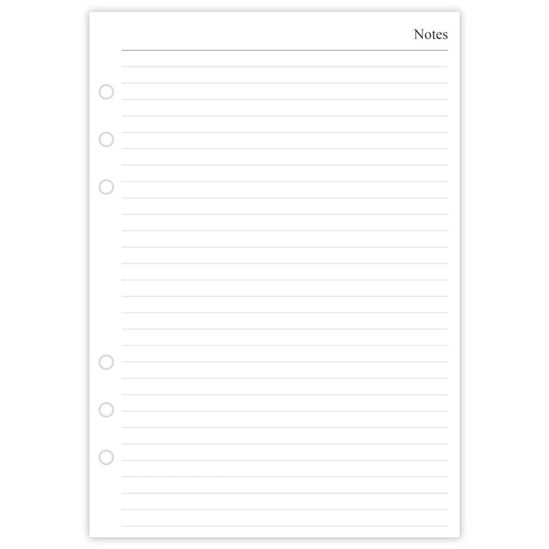 newestor 2026 Weekly Planner Refill for A5 Ring Binder, 6