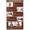 Neboic Guitars, auto-lock wall bracket,Guitar Holder for Wall, Solid Mahogany