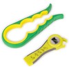MIMIVIVA Jar Opener, Multifunctional Bottle Opener, Can Opener Set, Lid
