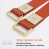 2PCS Yoga Straps 2.5M, Durable Cotton Yoga Straps for Stretching,